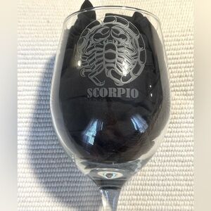 Scorpio Wine Glass 🍷